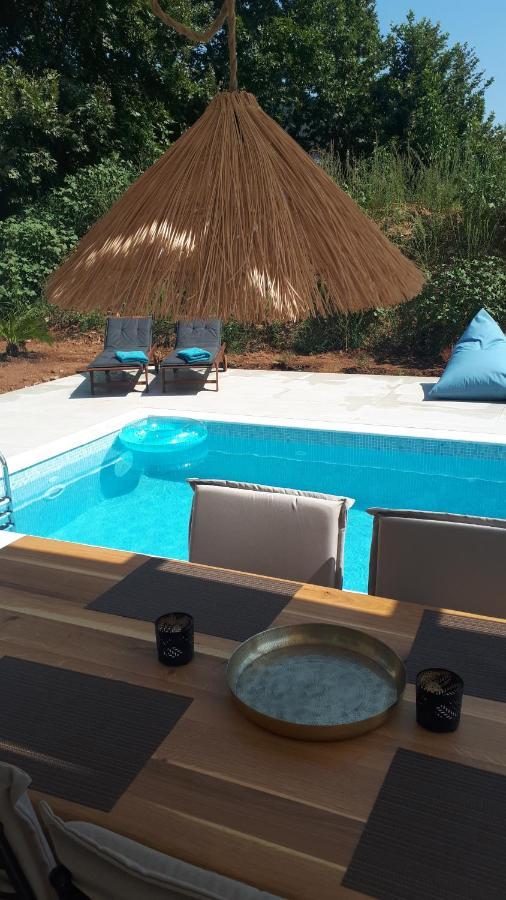 Casa O' - Moderne Villa Mit Grosser Terrasse Und Privatem Swimmingpool Skala Potamia  Exteriér fotografie
