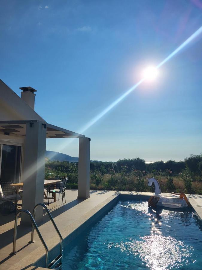 Casa O' - Moderne Villa Mit Grosser Terrasse Und Privatem Swimmingpool Skala Potamia  Exteriér fotografie