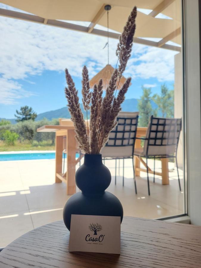 Casa O' - Moderne Villa Mit Grosser Terrasse Und Privatem Swimmingpool Skala Potamia  Exteriér fotografie