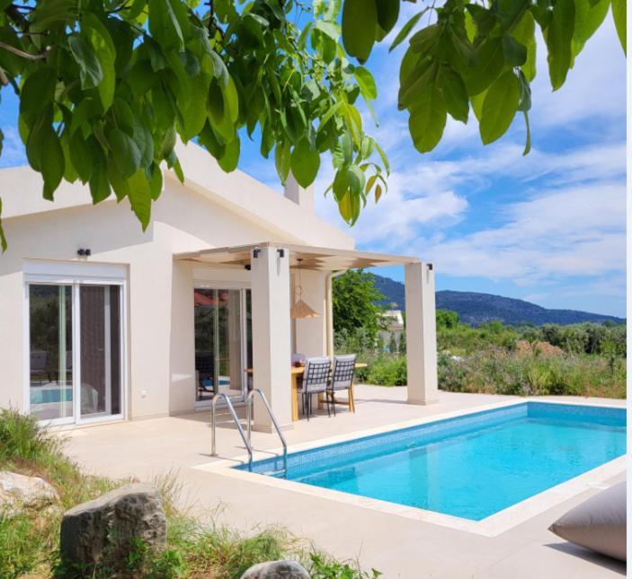 Casa O' - Moderne Villa Mit Grosser Terrasse Und Privatem Swimmingpool Skala Potamia  Exteriér fotografie