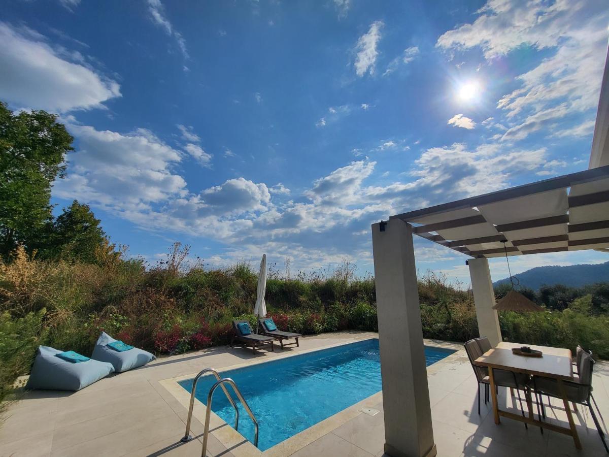 Casa O' - Moderne Villa Mit Grosser Terrasse Und Privatem Swimmingpool Skala Potamia  Exteriér fotografie