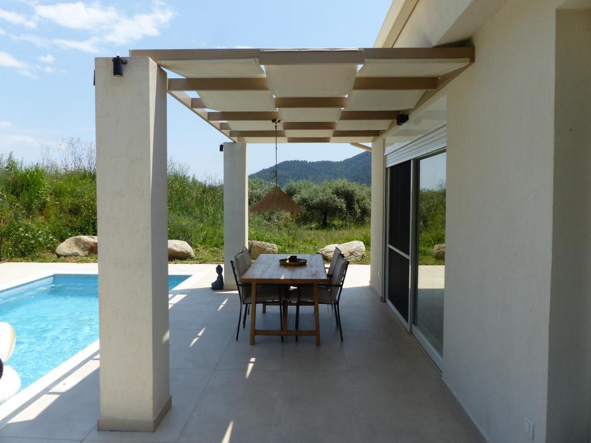 Casa O' - Moderne Villa Mit Grosser Terrasse Und Privatem Swimmingpool Skala Potamia  Exteriér fotografie