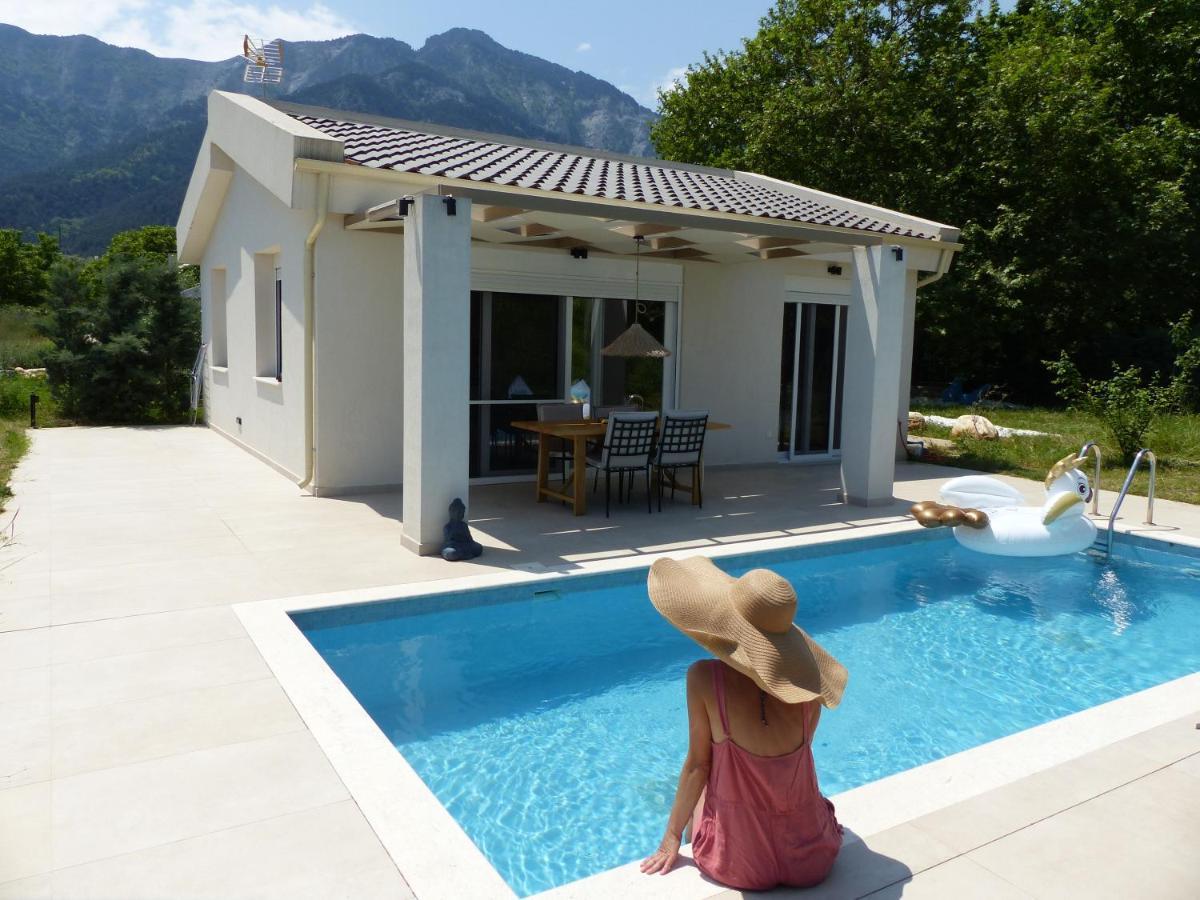 Casa O' - Moderne Villa Mit Grosser Terrasse Und Privatem Swimmingpool Skala Potamia  Exteriér fotografie