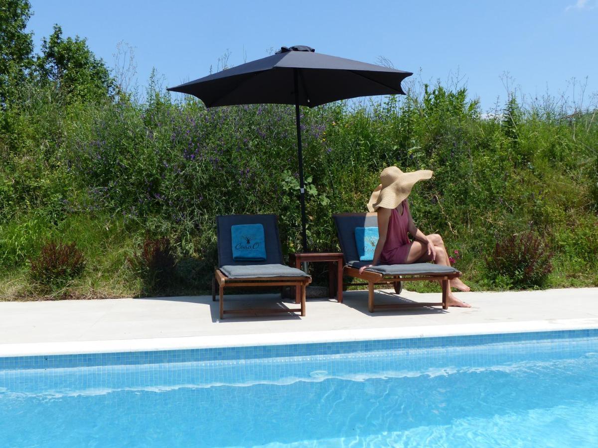 Casa O' - Moderne Villa Mit Grosser Terrasse Und Privatem Swimmingpool Skala Potamia  Exteriér fotografie