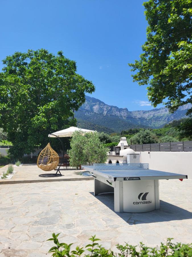 Casa O' - Moderne Villa Mit Grosser Terrasse Und Privatem Swimmingpool Skala Potamia  Exteriér fotografie